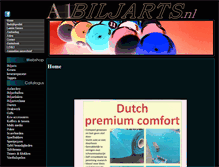 Tablet Screenshot of a1biljarts.nl